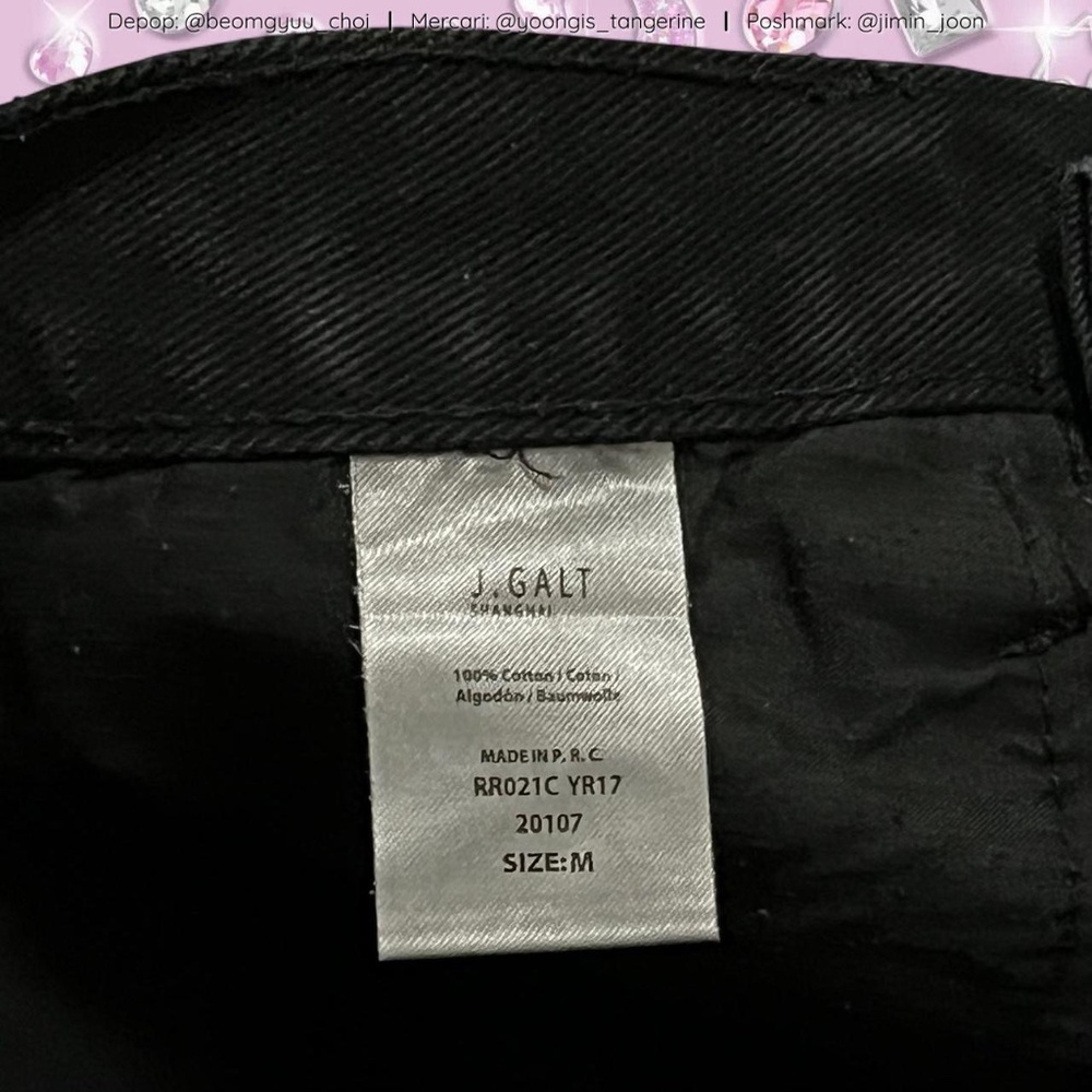 Black Brandy Melville John Galt high waisted shorts - Picture 3 of 5